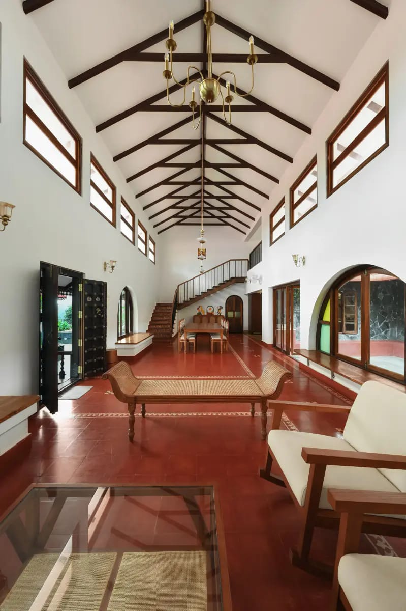 Anahata Coorg living area for events
